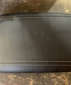 VF VE SSV Redline Black leather console lid silver stitching