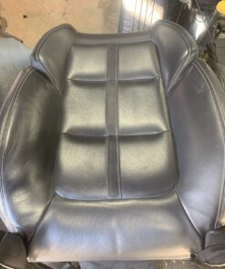 VF 2 SSV Redline Holden Commodore black leather front seat top covers with airbags. Lower cushion