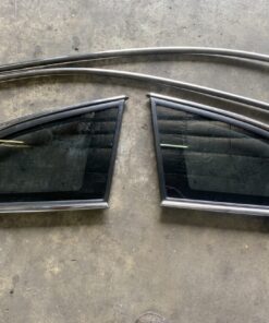VE VF Sportswagon rear quarter windows with chrome trim + roof trims