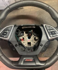 2019 Chevrolet Camaro Black Leather Steering wheel with paddle shift