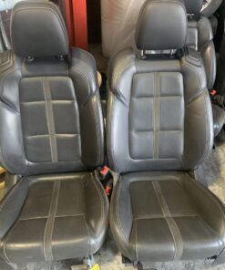 2016 VF 2 SSV Holden Commodore Ute Black leather front seats